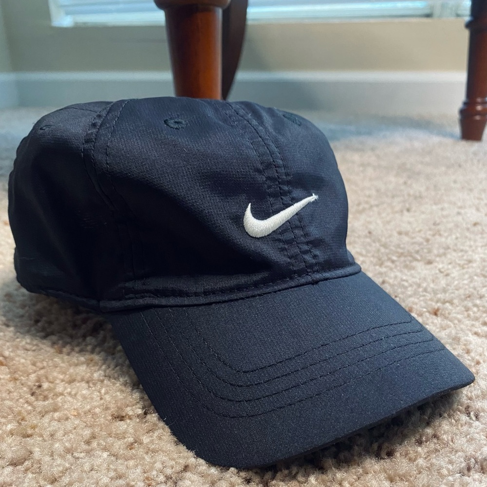 Baby Boy Infant Nike Essential Dri-FIT Black Baseball Cap